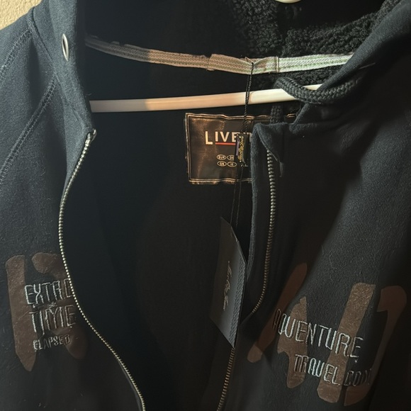 Men’s hoodie Sherpa lining - Picture 2 of 5